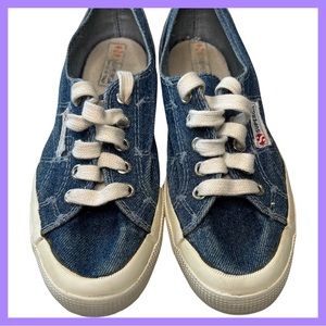 Superga Denim Classic Sneakers (EU Size 37)
